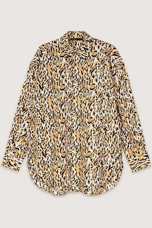 Maje Chemise À Imprimé Leopard
