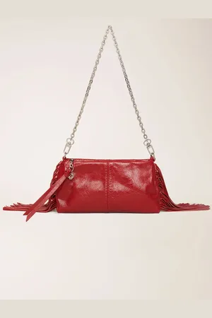 Maje Pochette Miss M Pouch En Cuir Use