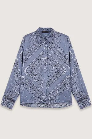 Maje Chemise Fluide Imprimée