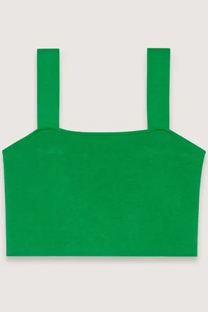 Maje Crop Top En Maille
