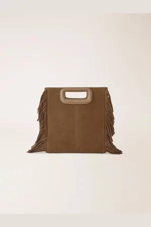 Maje Sac M En Cuir Suède