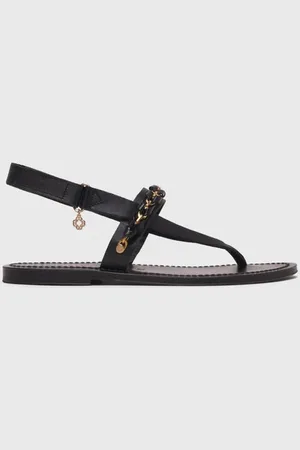 Maje Sandales Plates En Cuir K. jacques