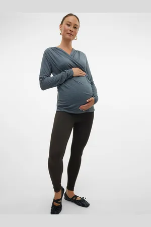 Mama;licious Leggings Slim Fit Taille Haute