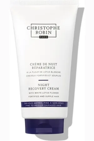 Christophe Robin Crème De Nuit Réparatrice À La Fleur De Lotus Blanche