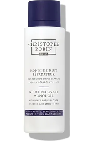 Christophe Robin Monoï De Nuit Réparateur À La Fleur De Lotus Blanche