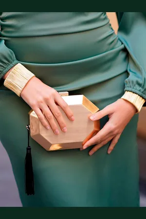 Mariquita Trasquilá Pochette octogonale taille unique