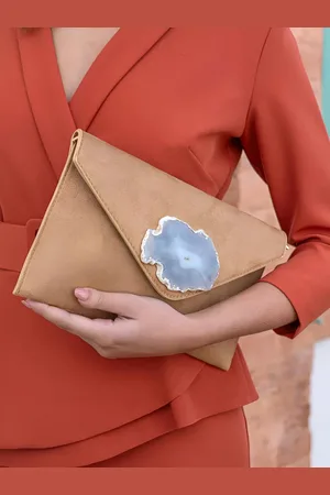 Mariquita Trasquilá Pochette piedra ágata
