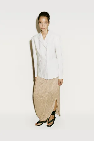 Massimo Dutti Jupe Plissée Retroussée - Limited Edition - - S - - Femme
