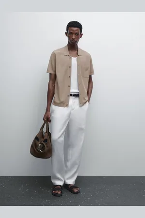 Massimo Dutti Surchemise 100 % Coton Mercerisé - - L - - Homme