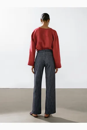 Massimo Dutti Jean Coton Mélangé - - 40 - - Femme