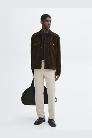 Massimo Dutti Jean Tapered En Coton Mélangé - - 31 - - Homme
