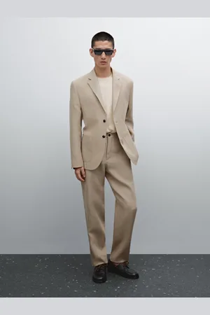 Massimo Dutti Pantalon Fluide 100 % Lin - - 38 - - Homme