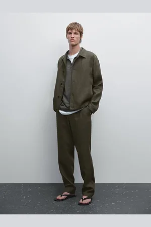 Massimo Dutti Surchemise 100 % Lin - - S - - Homme