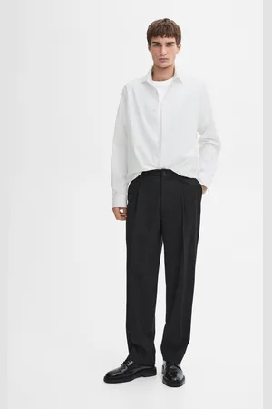 Massimo Dutti Chemise À Rayures Regular Fit 100 % Coton - - M - - Homme