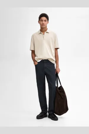 Massimo Dutti Polo Col Boutonné 100 % Coton - - M - - Homme