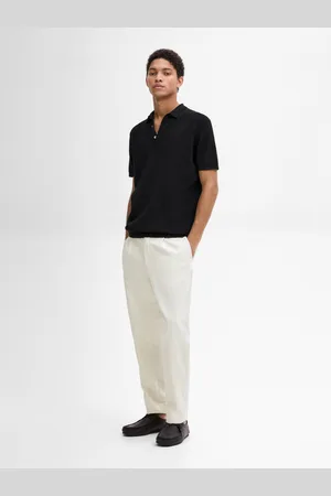 Massimo Dutti Pull Polo En Maille 100 % Coton - - Xxl - - Homme
