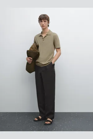 Massimo Dutti Polo En Maille De Coton - - L - - Homme