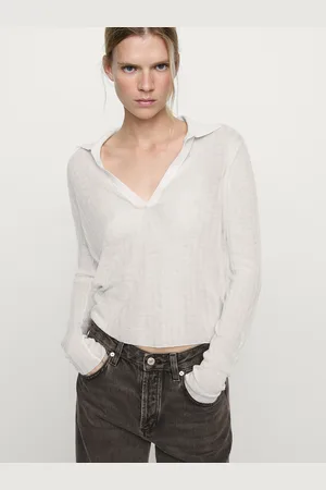 Massimo Dutti Jean Large Mid-Rise - - 44 - - Femme