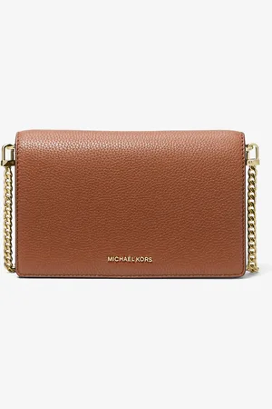 Michael Kors Sac à bandoulière Jet Set de taille moyenne en cuir grainé