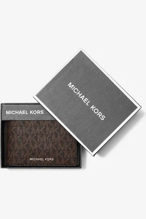 Michael Kors Portefeuille compact Harrison à logo avec porte-cartes