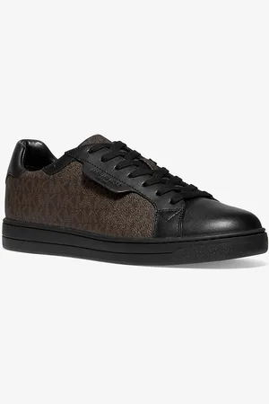 Michael Kors Basket Keating à logo et cuir