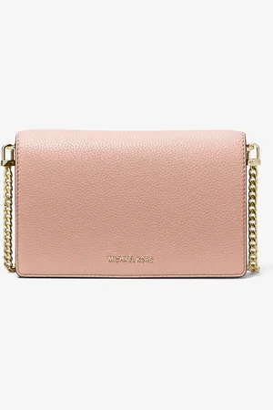 Michael Kors Sac à bandoulière Jet Set de taille moyenne en cuir grainé