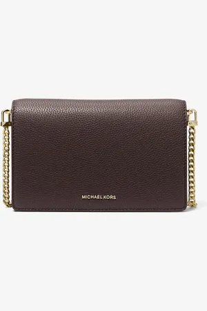 Michael Kors Sac à bandoulière Jet Set de taille moyenne en cuir grainé