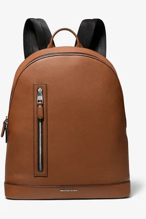 Michael Kors Sac à dos Hudson fin en cuir grainé