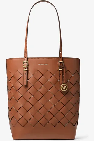 Michael Kors Grand cabas Quinn en cuir tissé