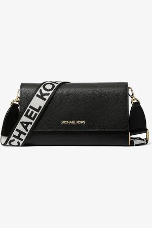 Michael Kors Grand sac à bandoulière Jet Set en cuir