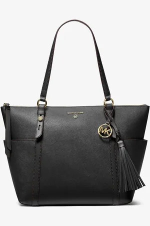 Michael Kors Grand cabas Sullivan en cuir saffiano avec glissière supérieure