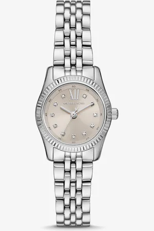 Michael Kors Petite montre Lexington ée à pierres pavées