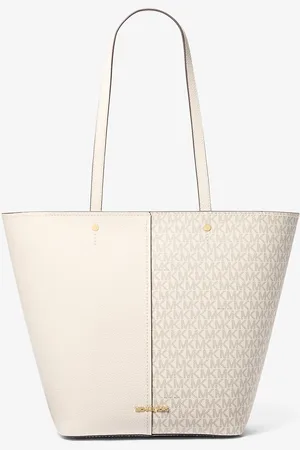 Michael Kors Grand cabas Flora en cuir à logo Signature