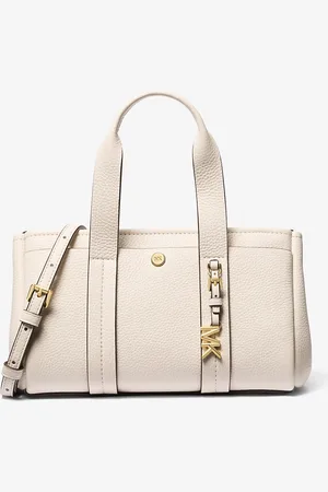 Michael Kors Très petit sac à bandoulière Romee en cuir grainé