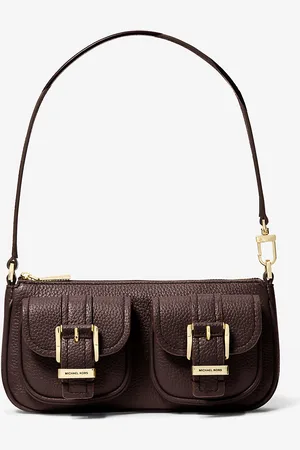 Michael Kors Petite pochette Zoe en cuir grainé