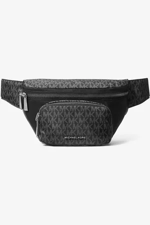 Michael Kors Sac ceinture utilitaire Tanner en nylon à imprimé logo Signature