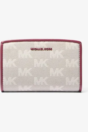 Michael Kors Portefeuille Bryant de taille moyenne en jacquard à logo