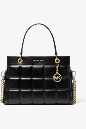 Michael Kors Sac porté main Susan de taille moyenne en cuir matelassé