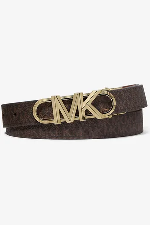Michael Kors Ceinture Empire réversible en cuir à logo Signature
