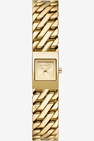Michael Kors Petite montre Darrington à maillons dorée