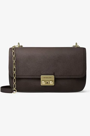 Michael Kors Grand sac porté épaule Tribeca en cuir nubuck
