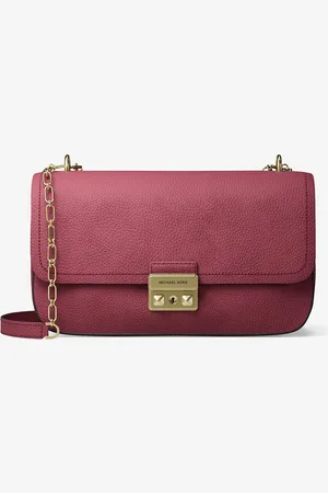 Michael Kors Grand sac porté épaule Tribeca en cuir nubuck