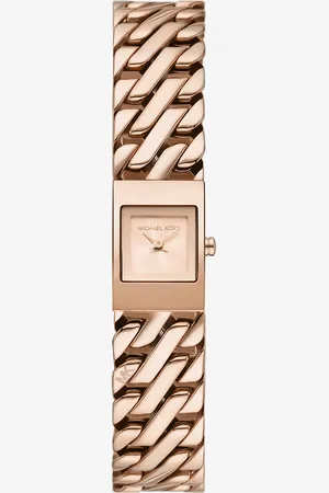 Michael Kors Petite montre Darrington à maillons ton