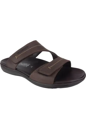 Mephisto Homme, Chaussures, Brun, Taille: 41 EU Slippers Stan