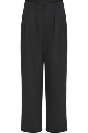 C.ro Femme, Pantalons, Noir, Taille: 42 FR Pantalon