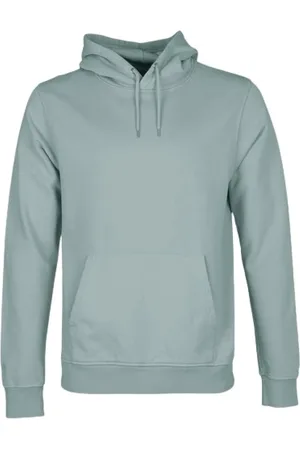 Colorful Standard Homme, Sweatshirts et sweats à capuche, Bleu, Taille: S Hotte organique classique