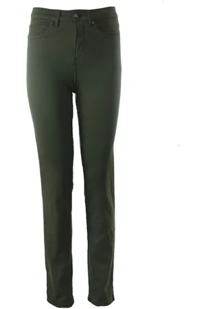 C.ro Femme, Pantalons, Vert, Taille: 36 FR Pantalon régulier de Magic Fit