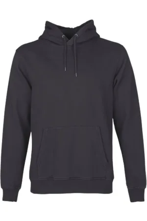 Colorful Standard Homme, Sweatshirts et sweats à capuche, Noir, Taille: S Hotte organique classique