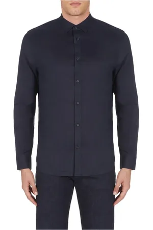Armani Exchange Homme, Chemises, Bleu, Taille: 2XL Chemise