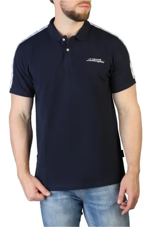 AUTOMOBILI LAMBORGHINI Homme, Tops, Bleu, Taille: M Polo